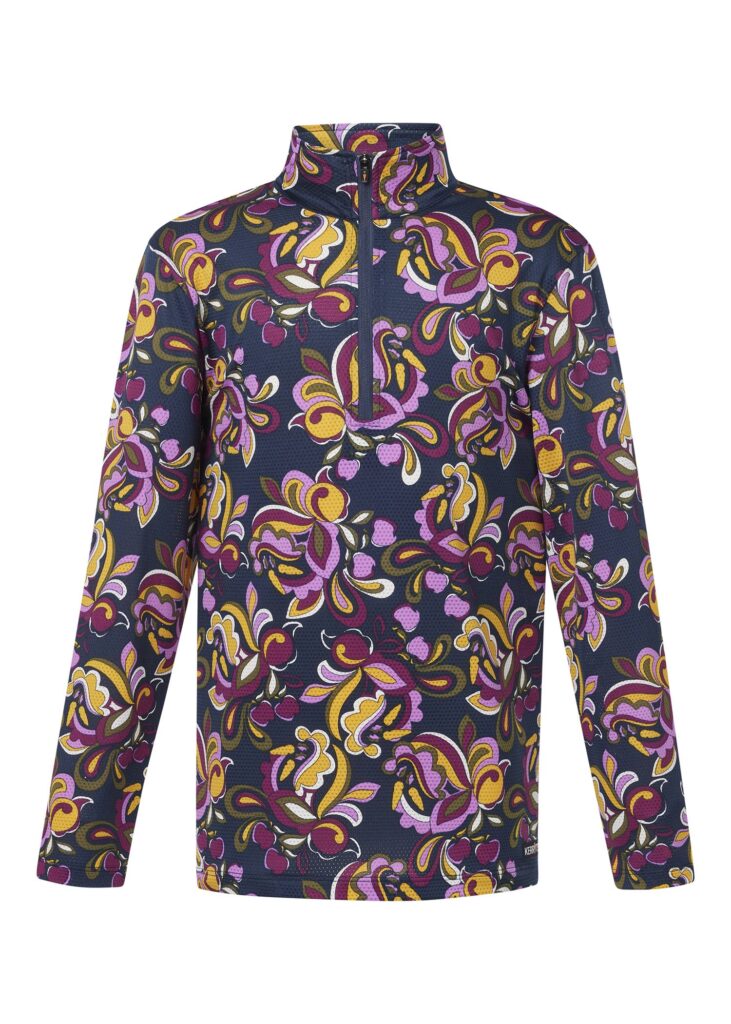 Kerrits Kids Summer Ride Ice Fil Long Sleeve Print Shirt