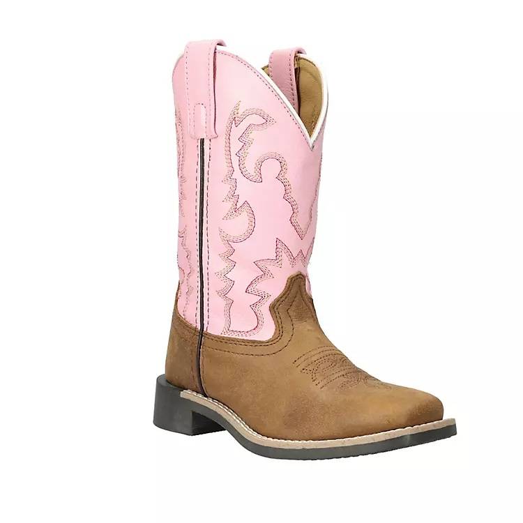 Smoky Mountain Youth Addison Square Toe Boots