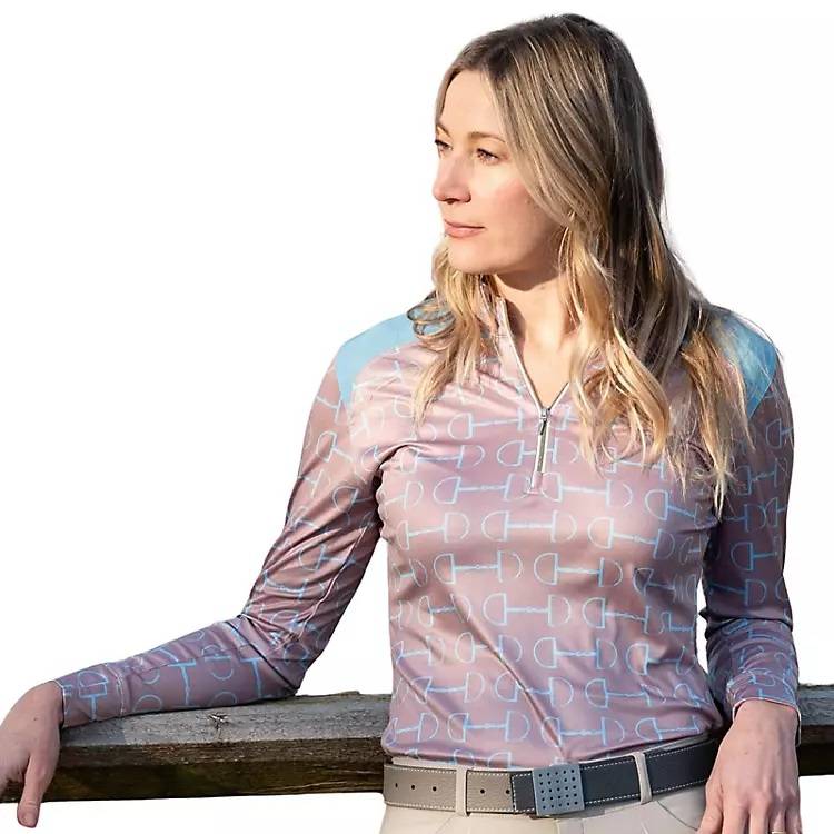 Fits Ladies Kinetic Long Sleeve Sun Shirt