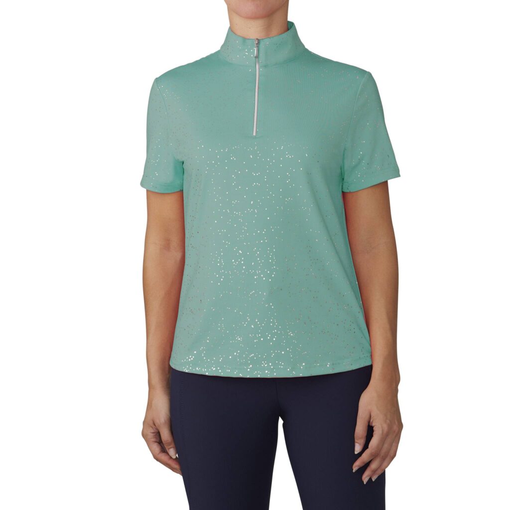 Ovation Ladies Elegance Glitter Dot Sport Shirt