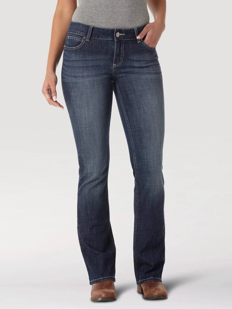 Wrangler Ladies Essential Bootcut Jeans