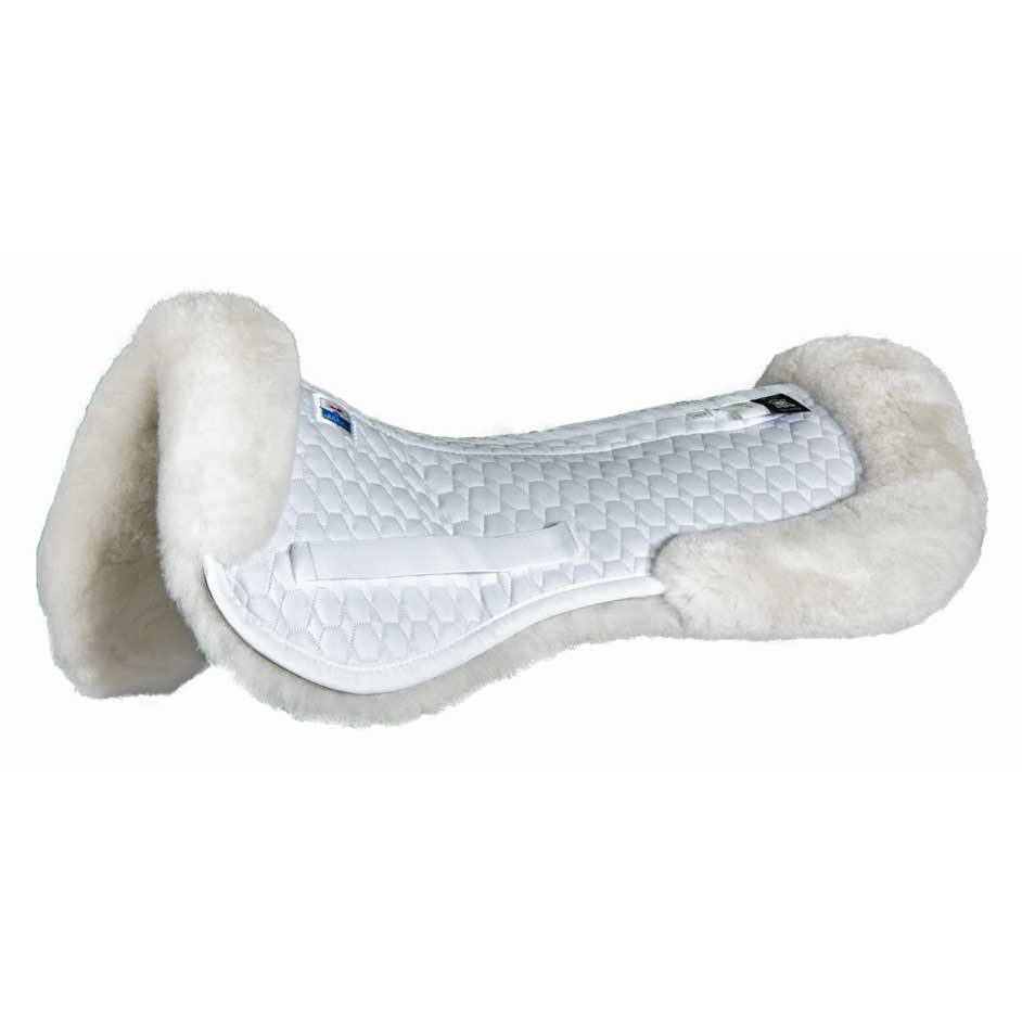 E.A. Mattes Platinum All Purpose Half Pad With Front/Rear Sheepskin Trim