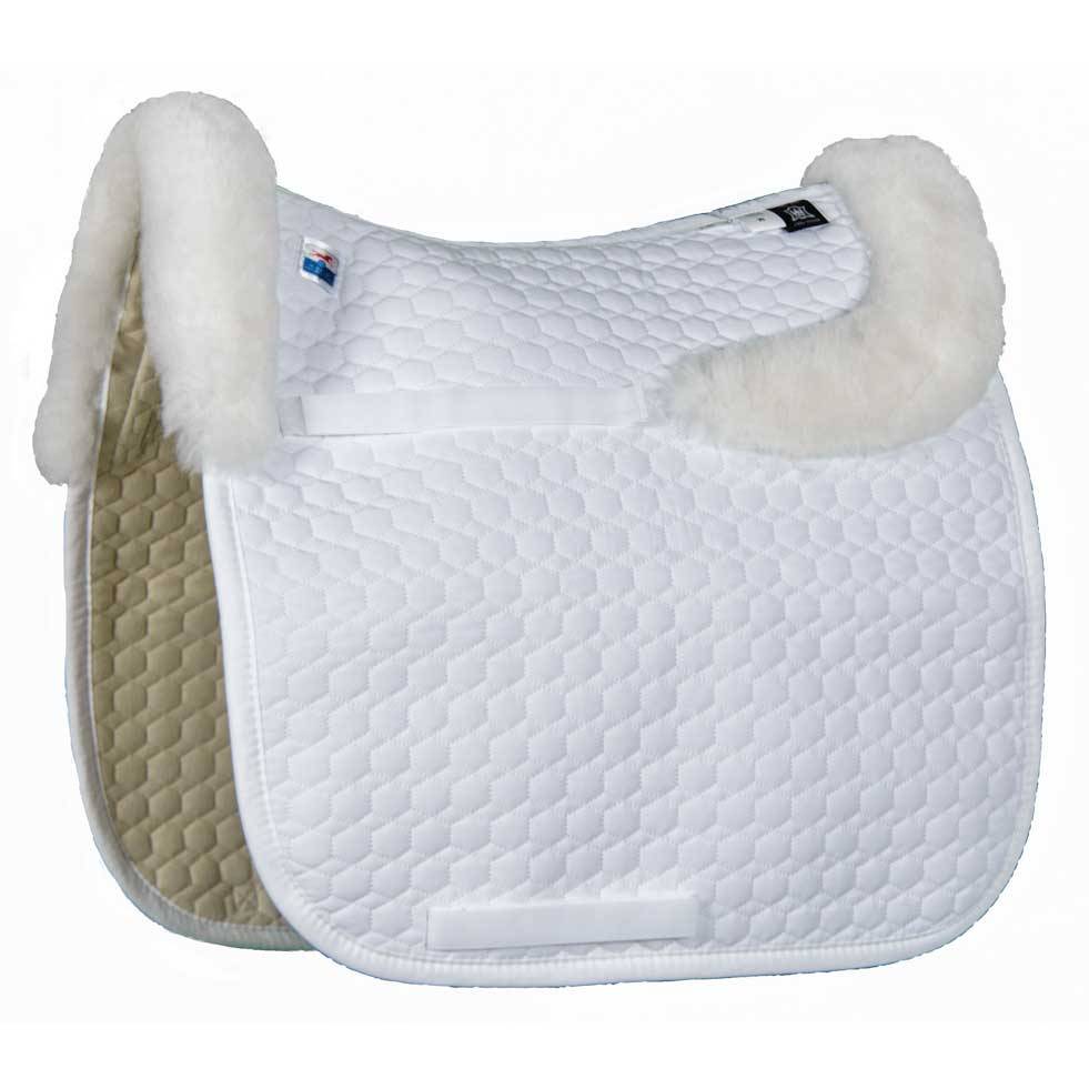 E.A. Mattes Platinum All Purpose Square Pad Without Sheepskin Panels With Front/Rear Trim Only