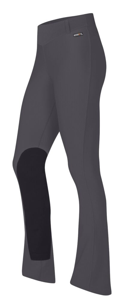 Kerrits Ladies Microcord Extended Knee Patch Bootcut Breeches – Tall