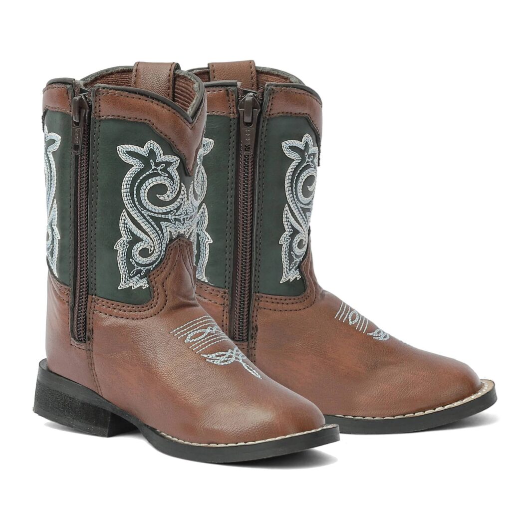 Tuffrider Toddlers Assateague Island Rounded Toe Western Boots