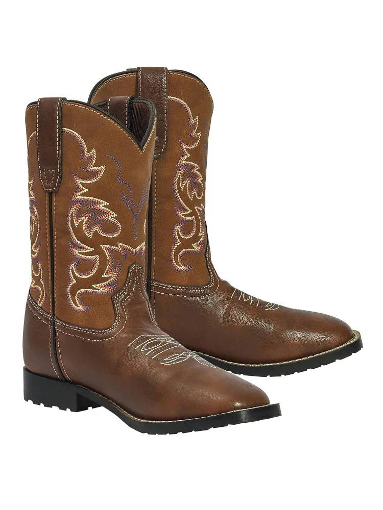 Tuffrider Youth Kings Canyon Rounded Toe Western Boots