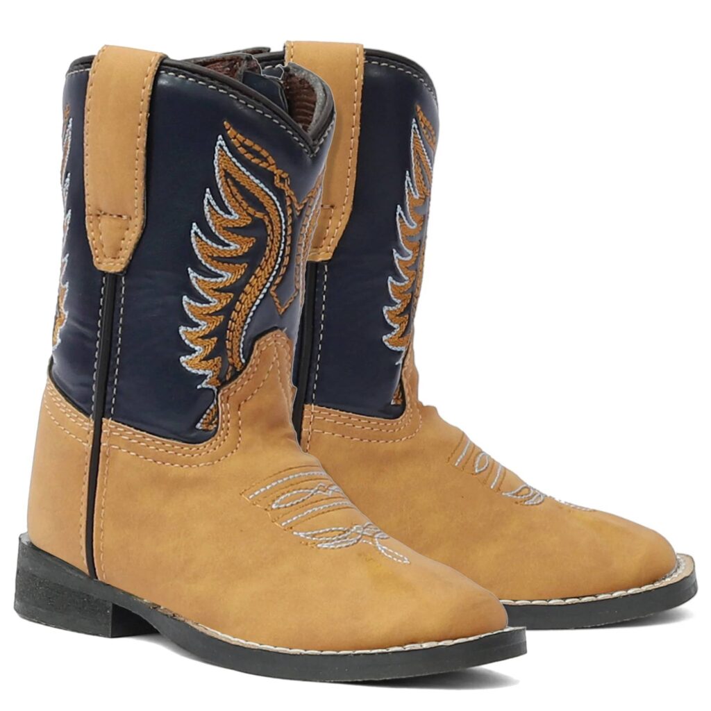 Tuffrider Toddler Lassen Rounded Toe Western Boots