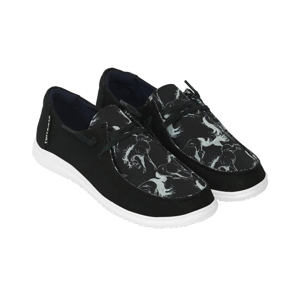 Tuffrider Ladies Linear Horses Sneakers