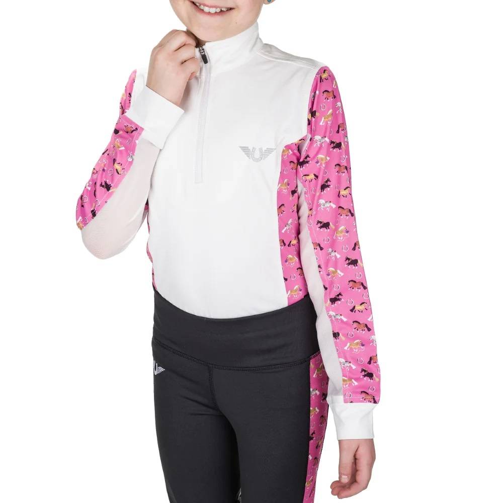 Tuffrider Kids Puff Ponies Show Shirt
