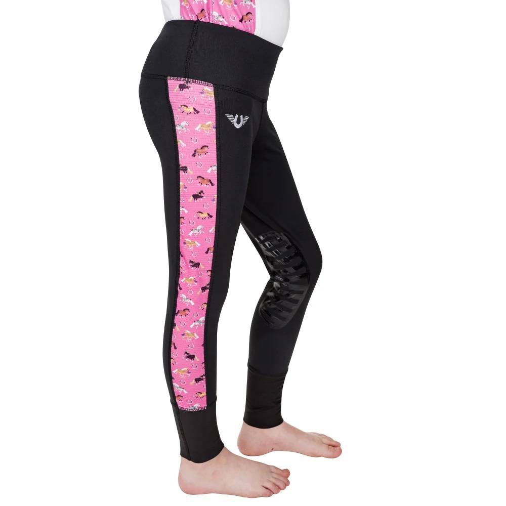 Tuffrider Kids Puff Ponies Tights