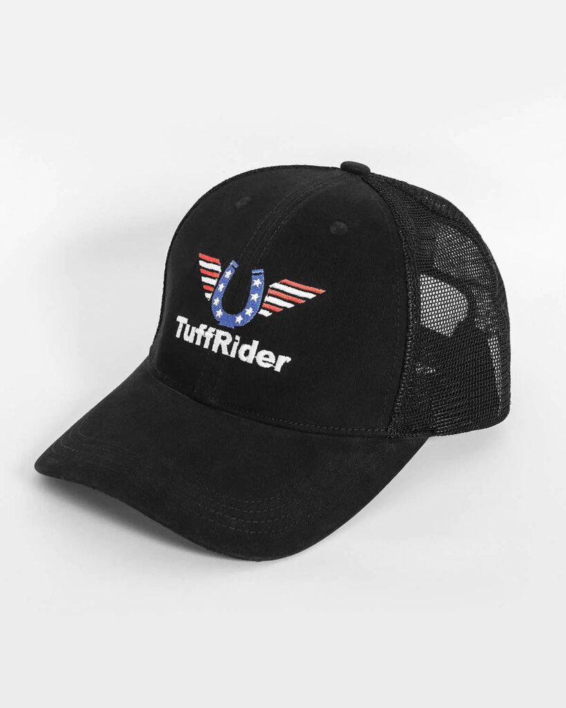 Tuffrider Patriotic Mesh Back Ball Cap