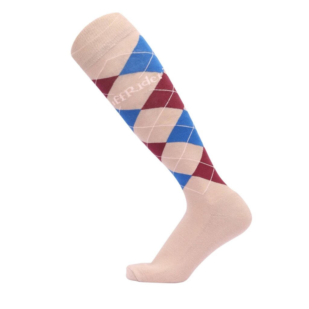 Tuffrider Ladies Argyle Knee Hi Socks