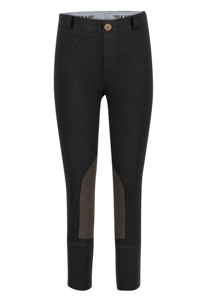 Tuffrider Kids Cotton Pull-On Knee Patch Breeches
