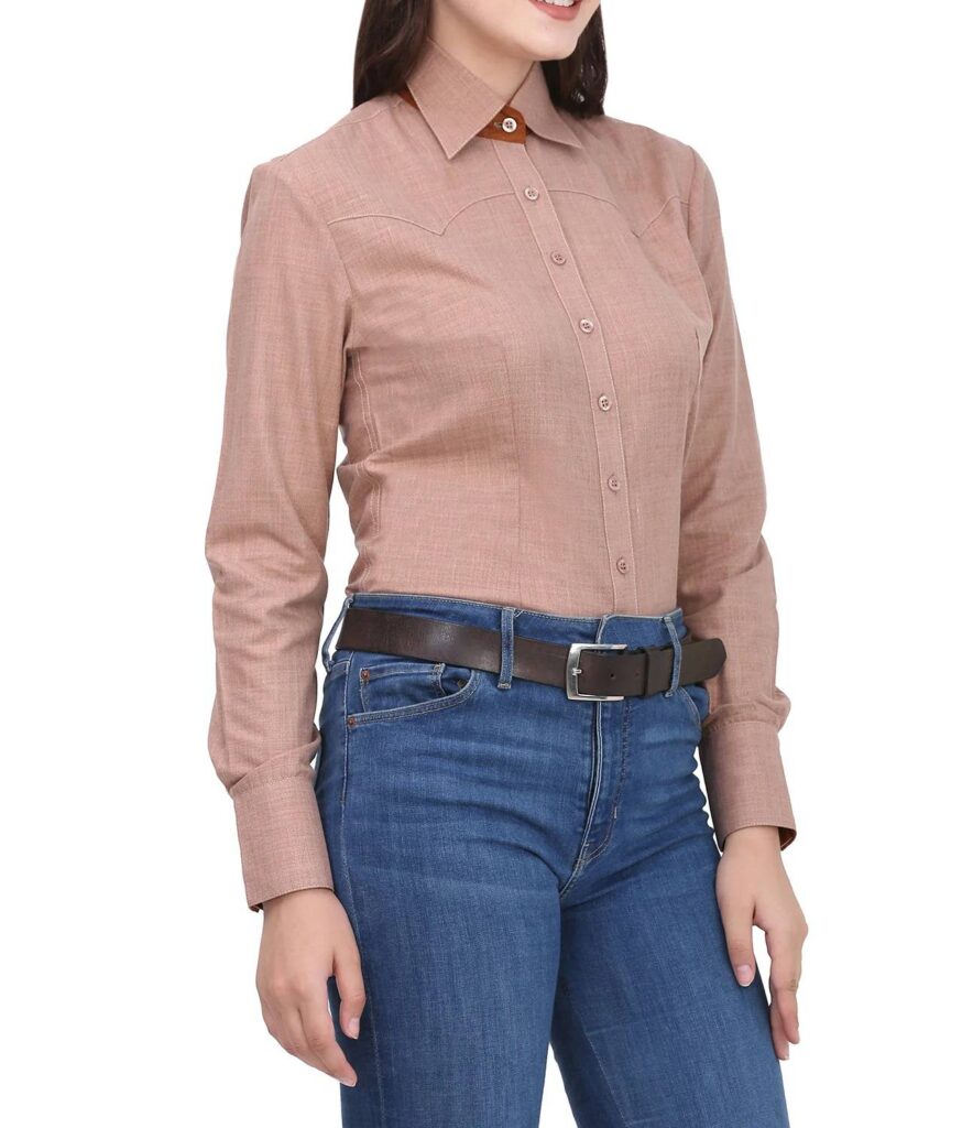 Tuffrider Ladies Abilene Western Shirt