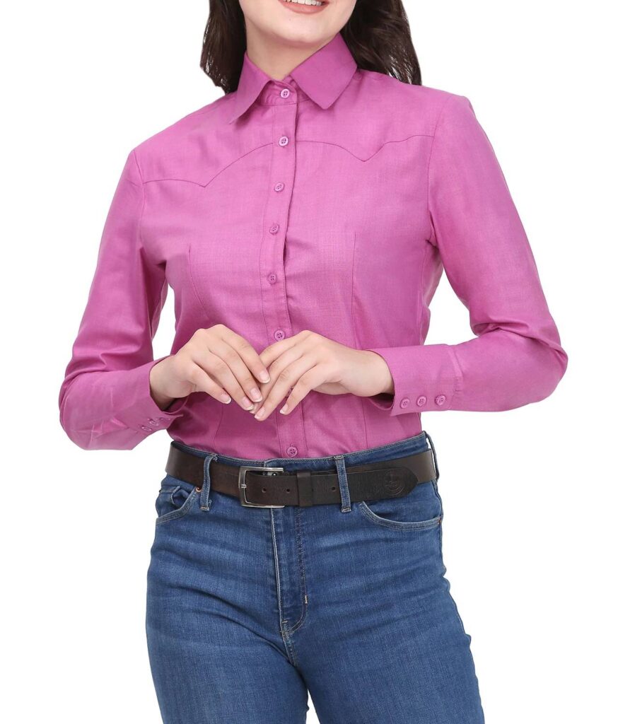 Tuffrider Ladies Abilene Western Shirt