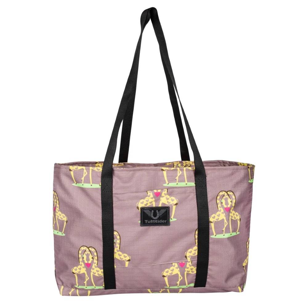 Tuffrider Giraffe Print Tote