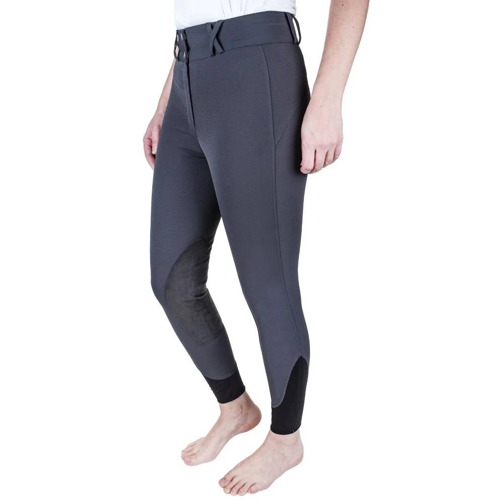 Equine Couture Ladies Charlotte Suede Knee Patch Breeches