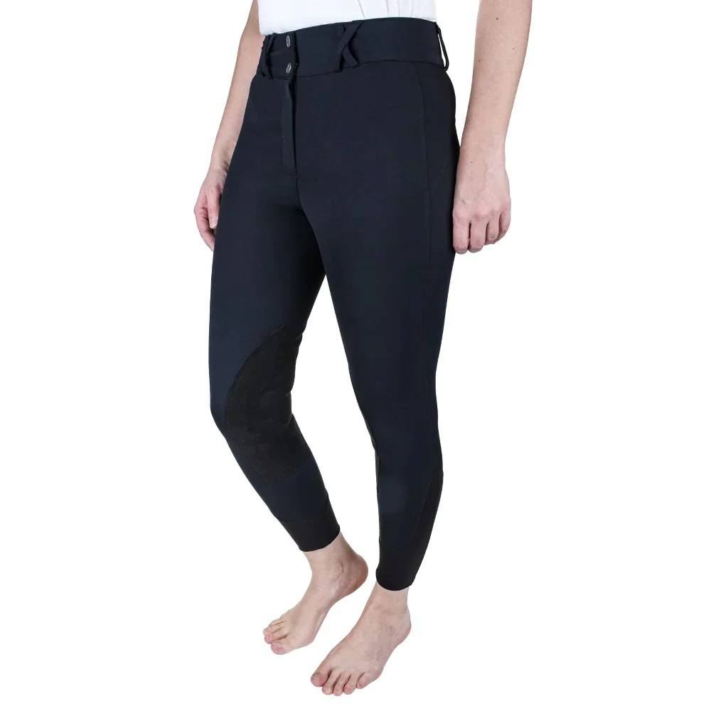 Equine Couture Ladies Charlotte Suede Knee Patch Breeches