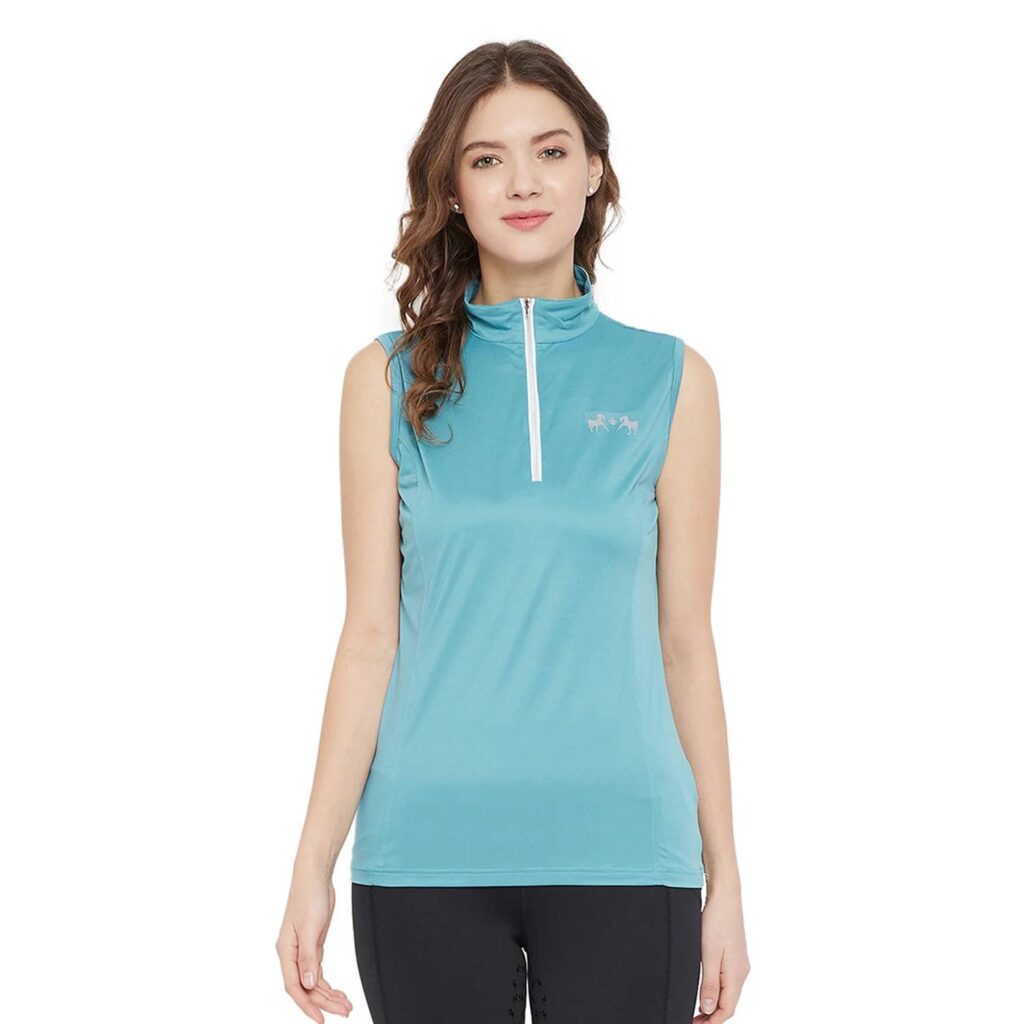 Equine Couture Ladies Surya Equicool Sleeveless Sun Sport Shirt