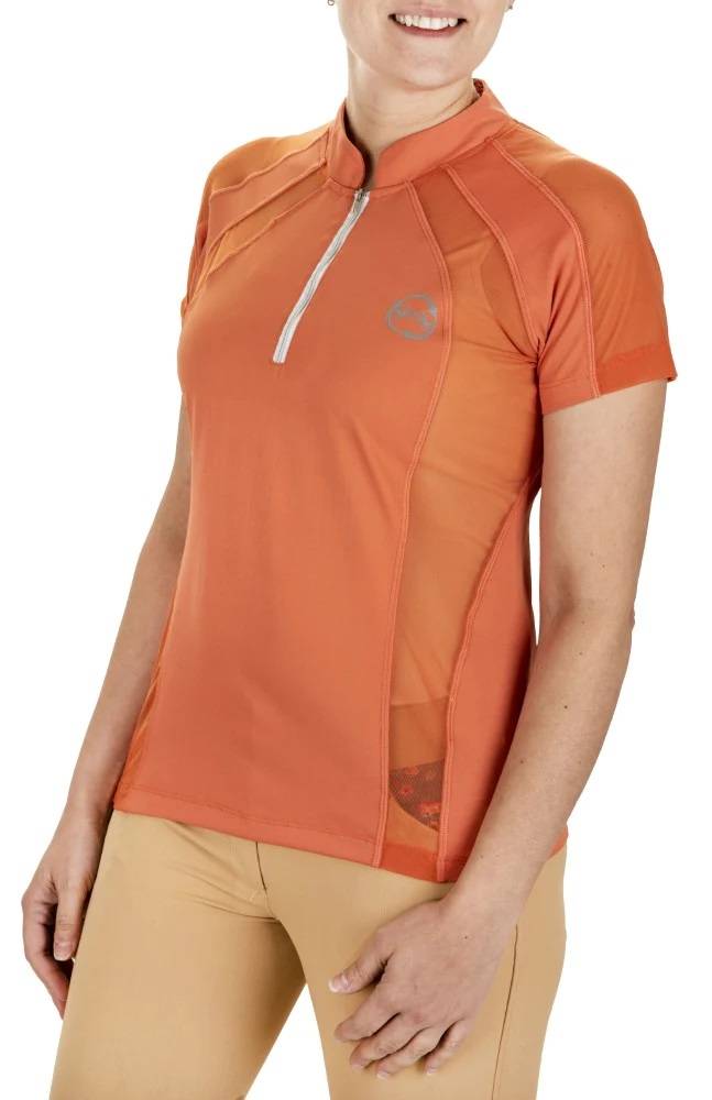 Ecorider By Equine Couture Ladies Ella Short Sleeve Sport Shirt