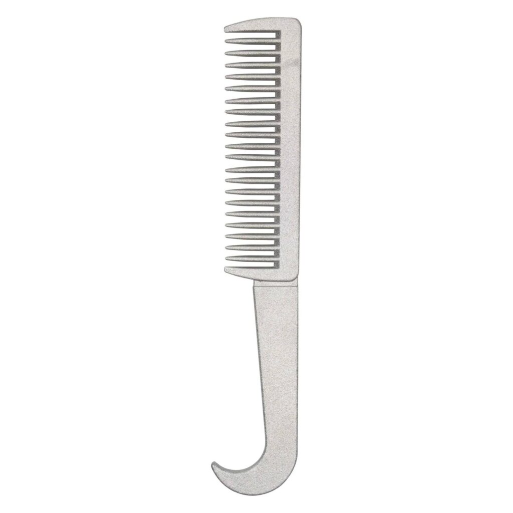 Imperial Riding Iron Comb With Handle