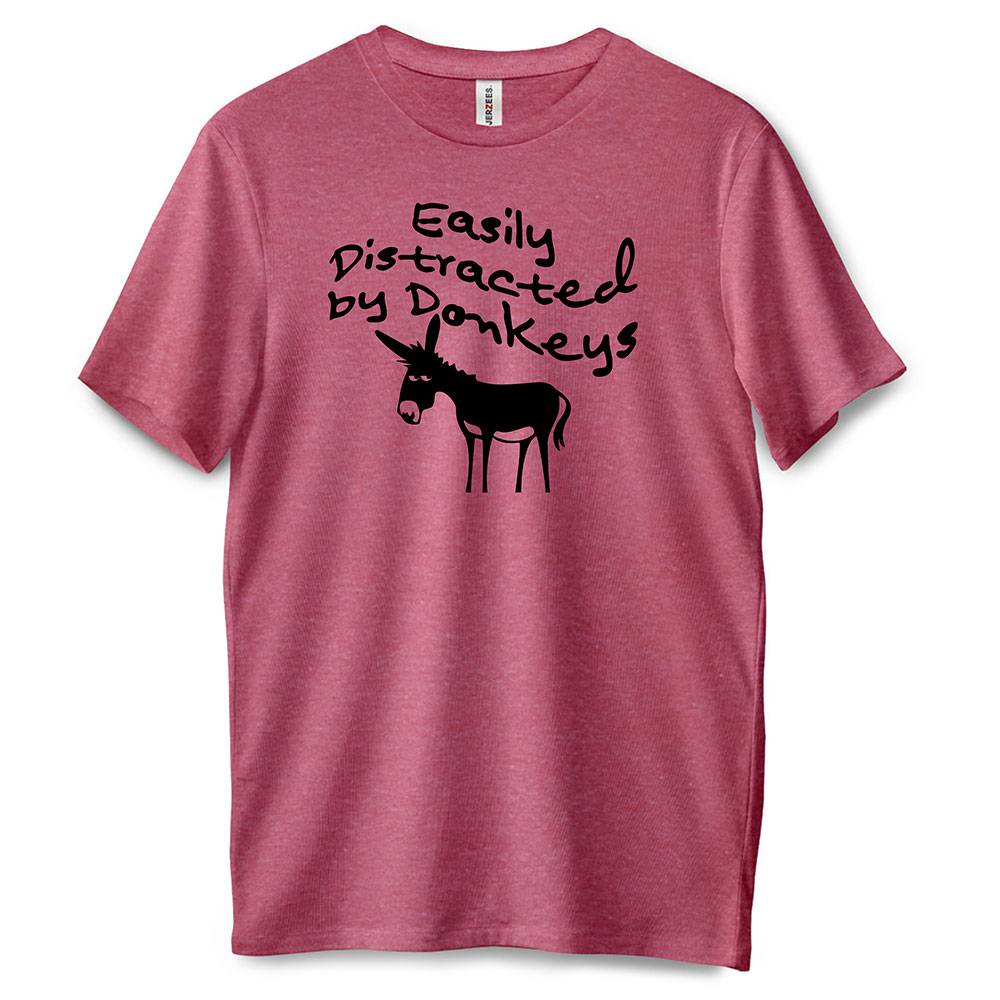 Distracted By Donkeys T-Shirt