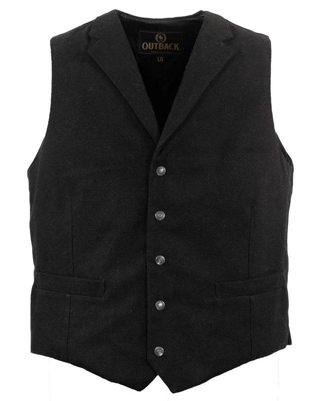 Outback Trading Mens Jessie Canvas Vest