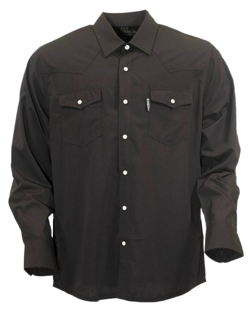 Outback Trading Mens Moab Western Snap Bamboo Shirt