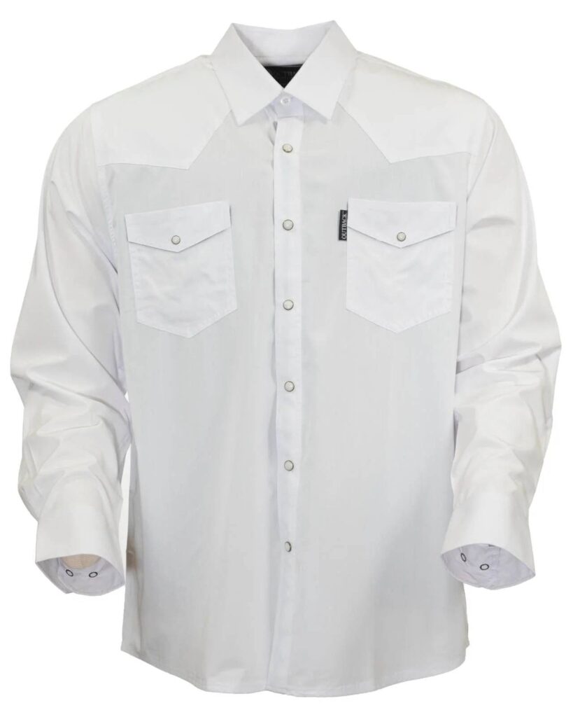 Outback Trading Mens Moab Western Snap Bamboo Shirt