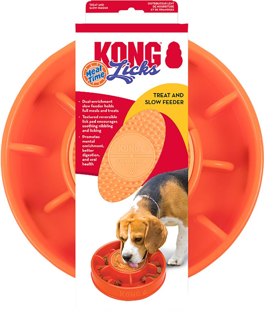Kong Licks Mealtime
