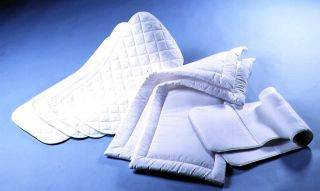 Splint Boots With White Patches