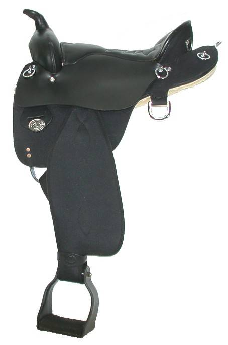 King Series Trekker Neutron Endurance Saddle With Horn