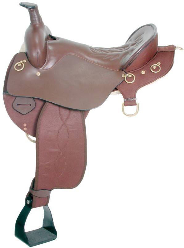 King Series Trekker Neutron Endurance Saddle With Horn