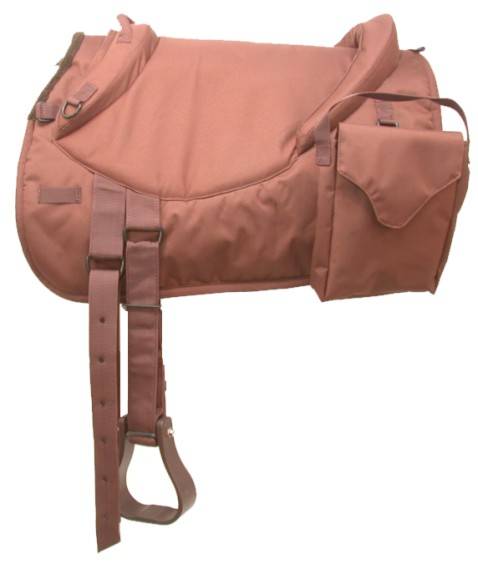 Polypropylene Bareback Pad With  Accessory Bags