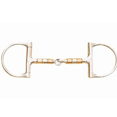 Centaur Roller Mouth Dee Ring Snaffle Bit