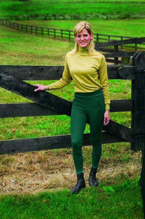 Tuffrider Ladies Cotton Schoolers Riding Tights