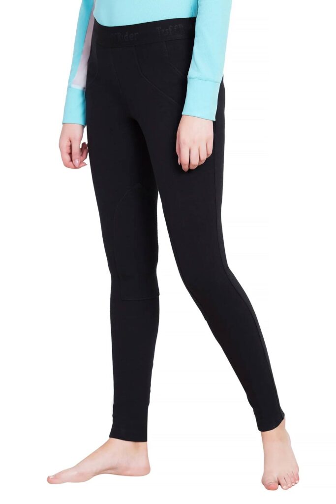 Tuffrider Ladies Cotton Schoolers Riding Tights