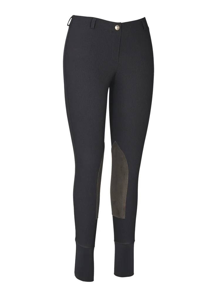Tuffrider Ladies Ribb Lowrise Pull On