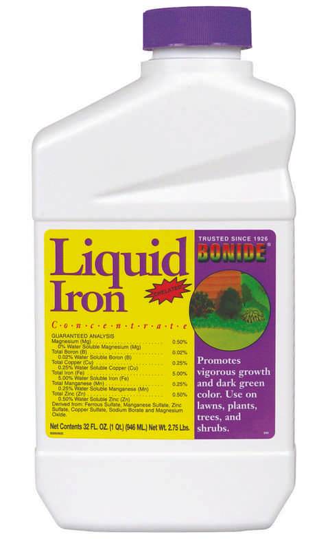 Liquid Iron Plant Growth Supplement
