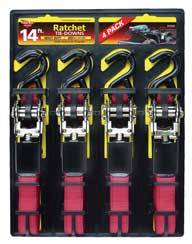 Tie Down Strap With Ratchet For Medium Cargo
