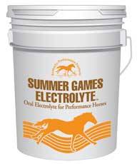 Summer Games Electrolye Supplement For Horses
