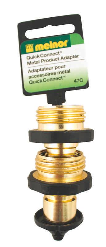 Brass Male Connector For Garden Hoses
