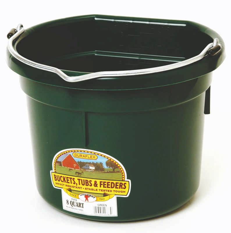 Flatback Bucket For Goats/Sheep/Miniature Horses