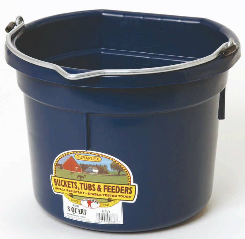 Flatback Bucket For Goats/Sheep/Miniature Horses