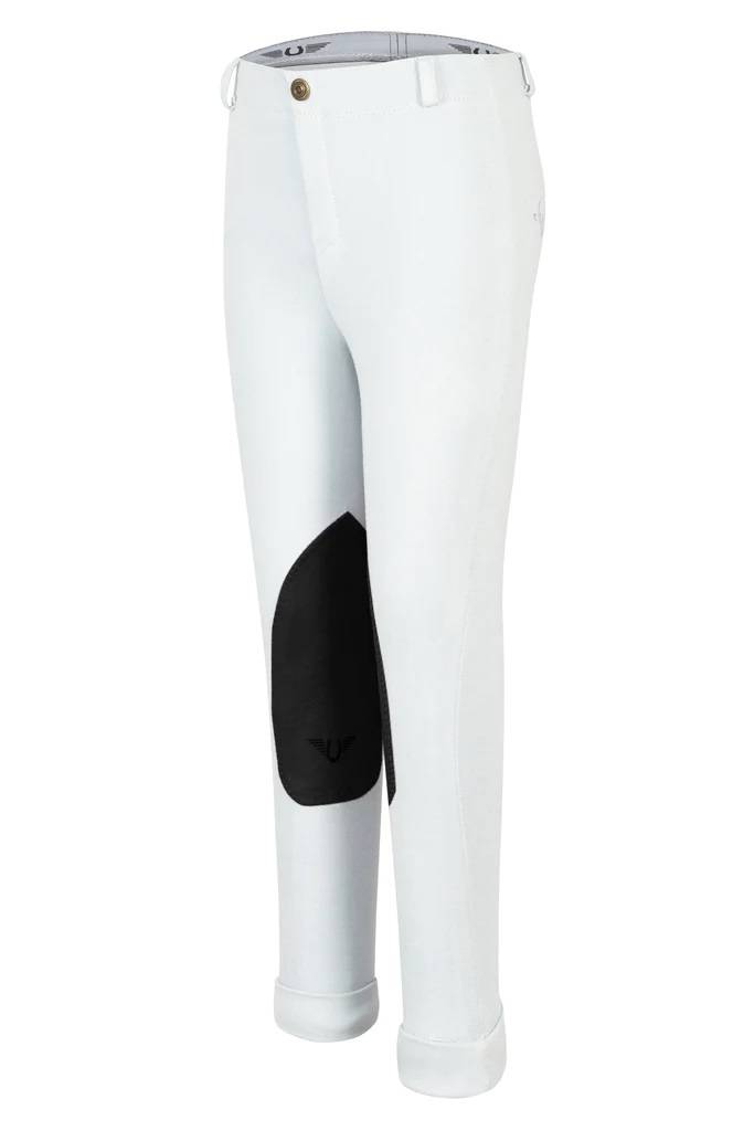 Tuffrider Kids Cotton Embroidered Pull-On Jodhpurs