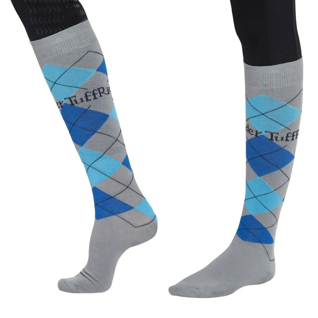 Tuffrider Ladies Argyle Knee Hi Socks