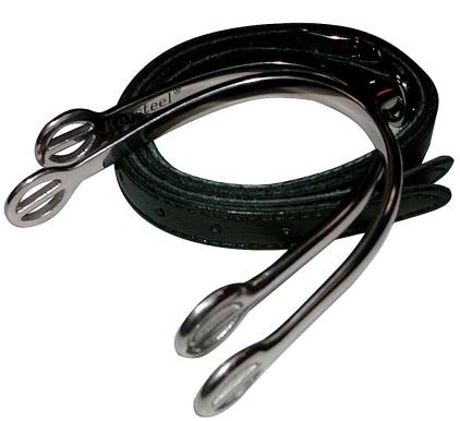Korsteel Pow Tom Thumb Spurs With Straps