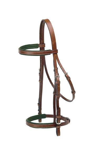 Tory Leather Padded Headstall