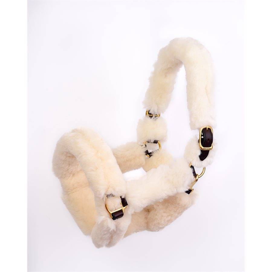Perri’S Natural Sheepskin Shipping Halter