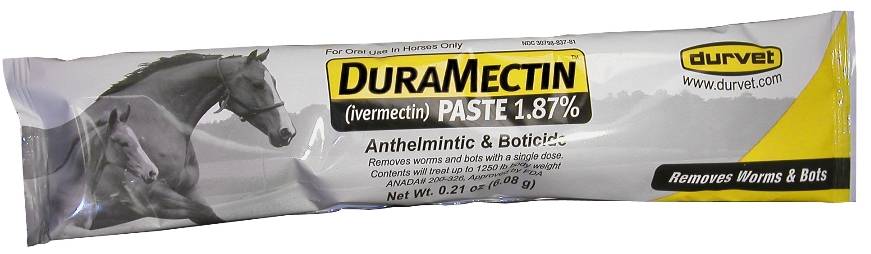 Duramectin Paste 1.87% Dewormer
